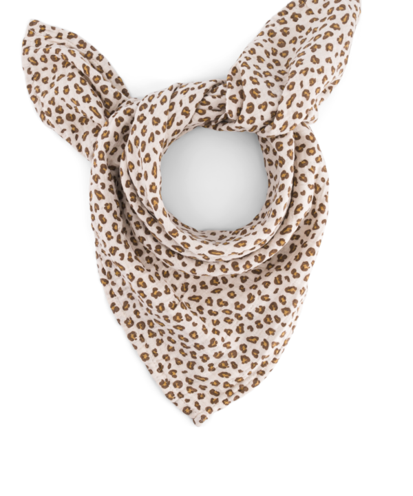 Merliukas 70x70 "BIANCA MINI LEOPARD GREIGE"