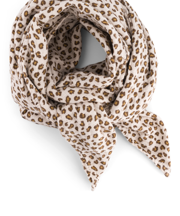 Vystyklas 110x110 "BIANCA MINI LEOPARD GREIGE"