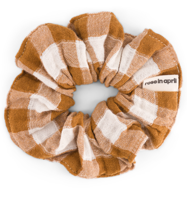 Plaukų gumytė "CHOUCHOU VICHY CARAMEL"