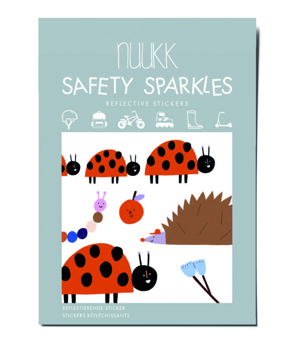 Šviesą atspindintys lipdukai boružėlės