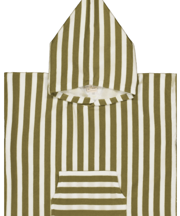 Pončas Suzon Khaki stripes
