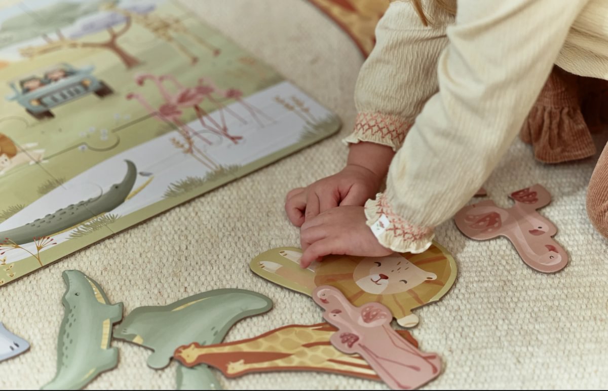 Little Dutch dėlionė 6in1 "Safari Friends" - Image 2